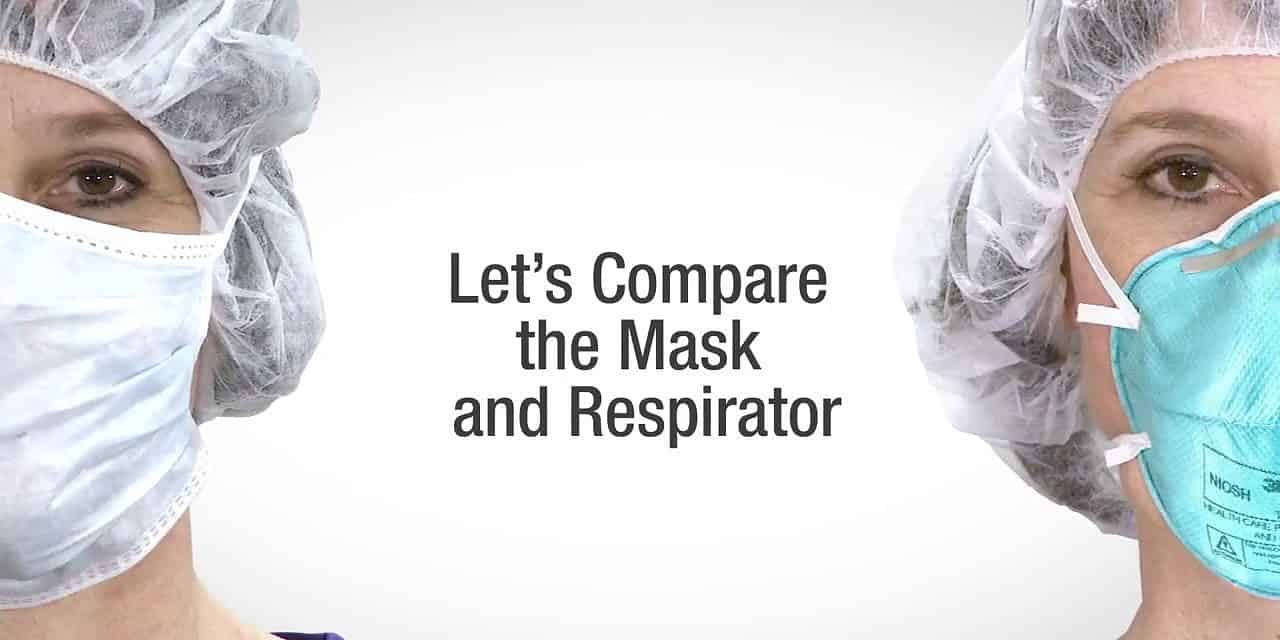 Respirators and Surgical Masks: A Comparison