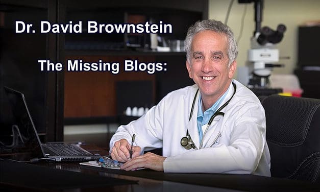 Dr. David Brownstein: The Missing Blogs