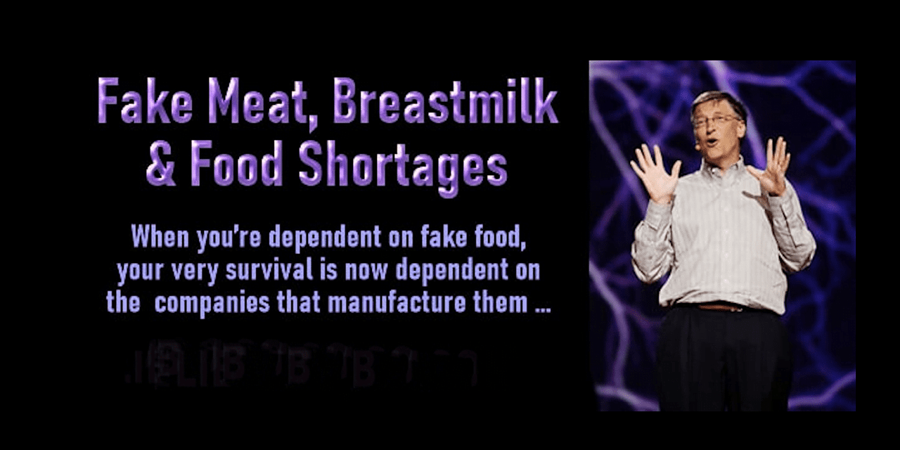 Fake Meat, Fake Breastmilk and Food Shortages